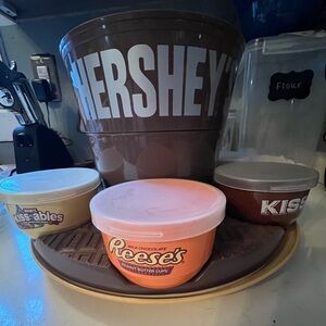 Herschel Supply Company Brown and Orange Kitchen Set